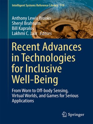 cover image of Recent Advances in Technologies for Inclusive Well-Being